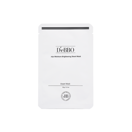 SM-JMB-025 D'eBBO Jeju Moisture Brightening Sheet Mask 5 Sheets