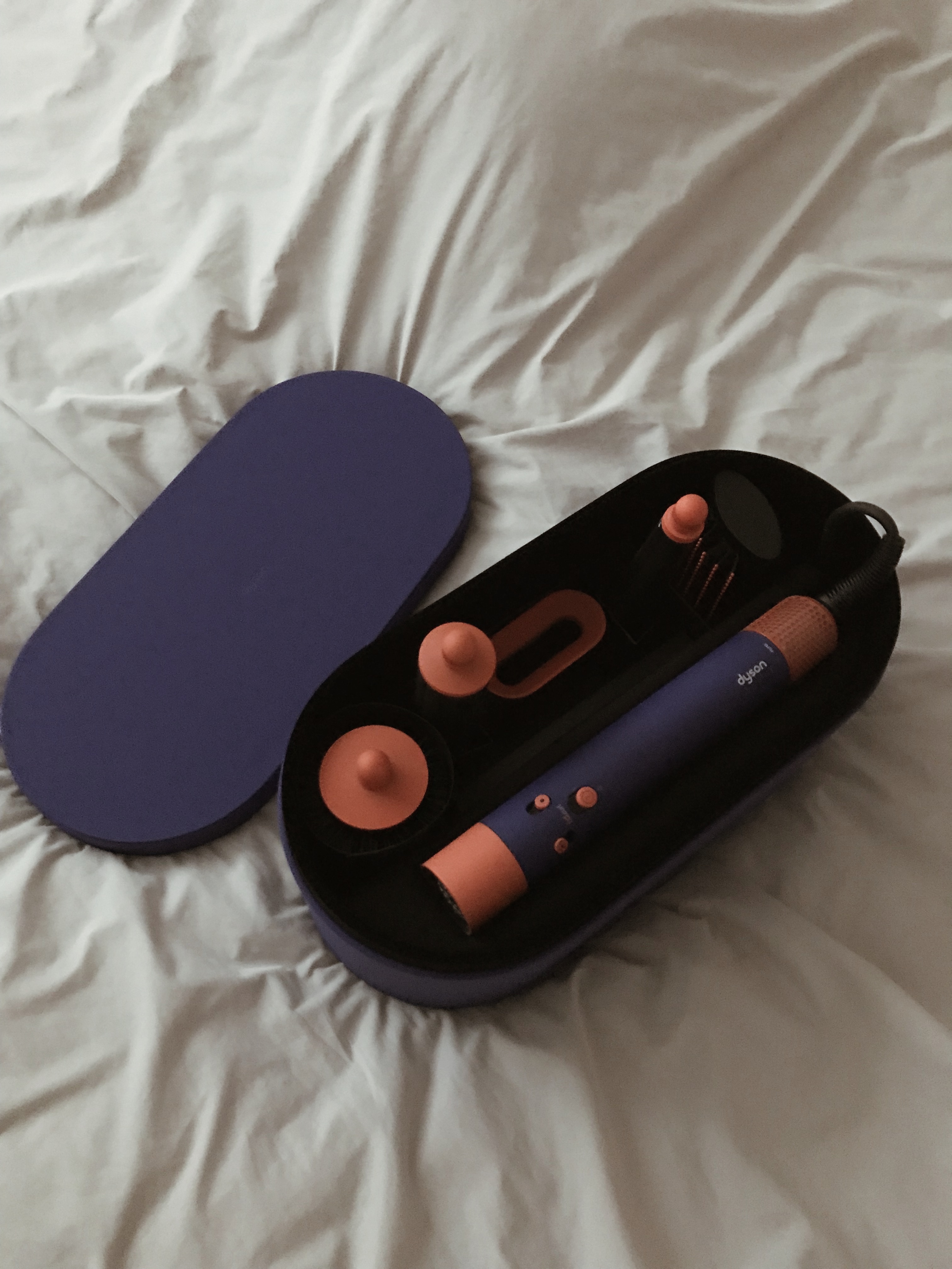Dyson Airwrap Multi Styler Complete Long Blue Copper (Korean Ver.) 착용 스타일