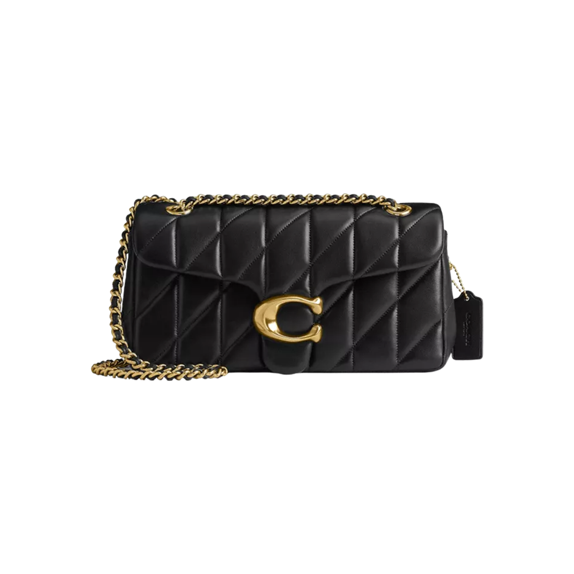 코치 태비 숄더백 26 퀼팅 블랙(Coach Tabby Shoulder Bag 26 with Quilting Black)