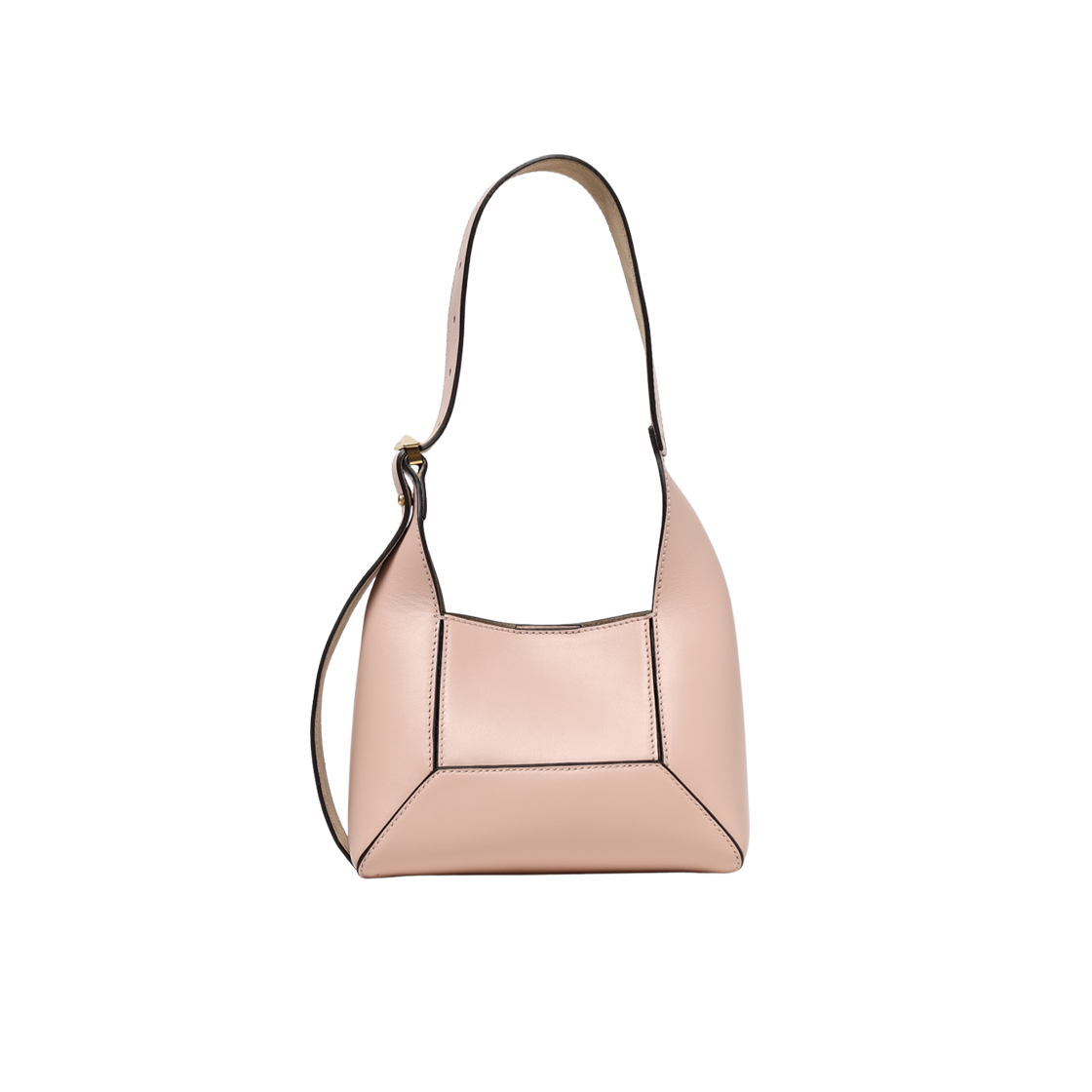 DIAMONDHOBOSHUT112857 Jimmy Choo Diamond Hobo S Leather Shoulder Bag Macaron Gold