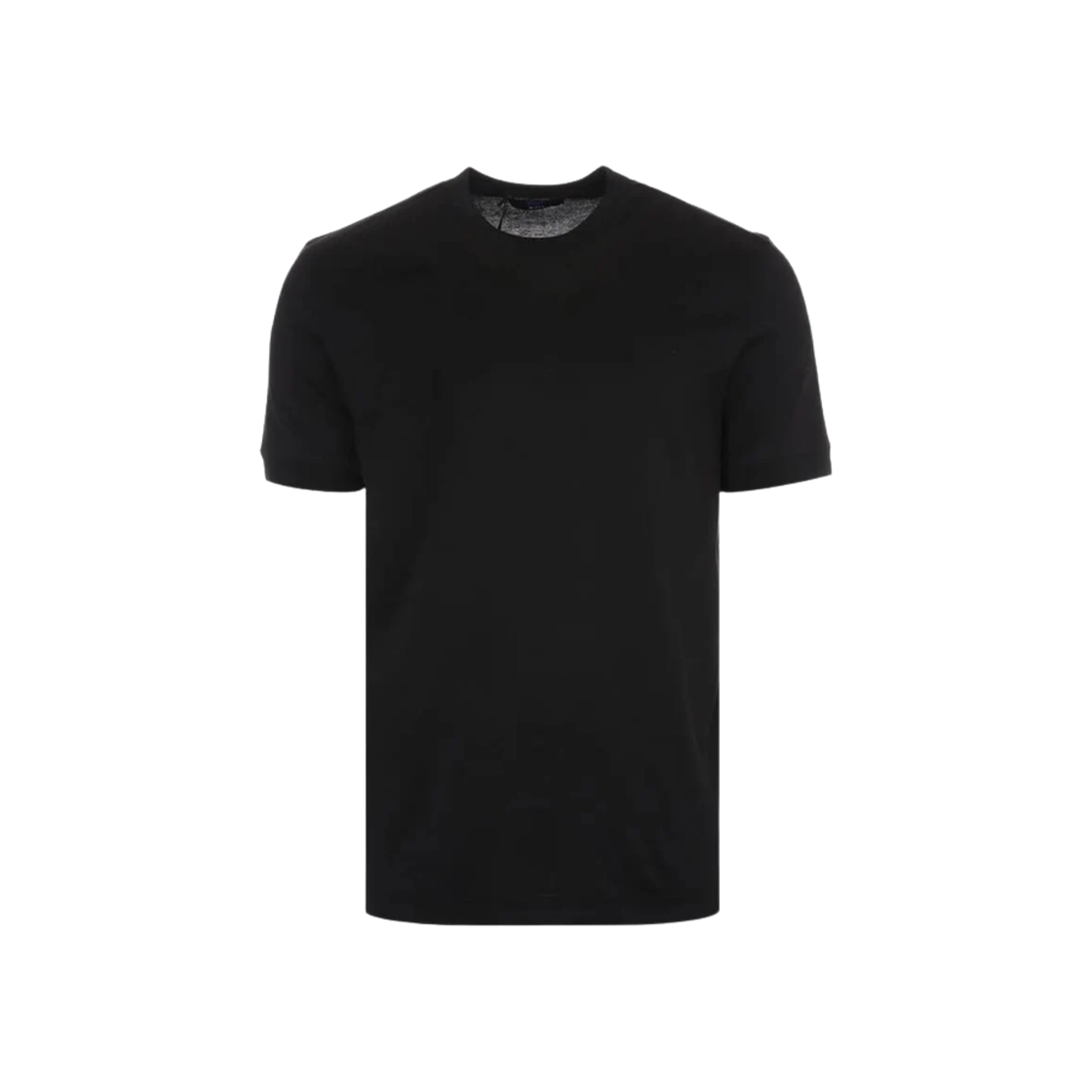 UMM0478 Kiton Basic Crewneck T-Shirt Black