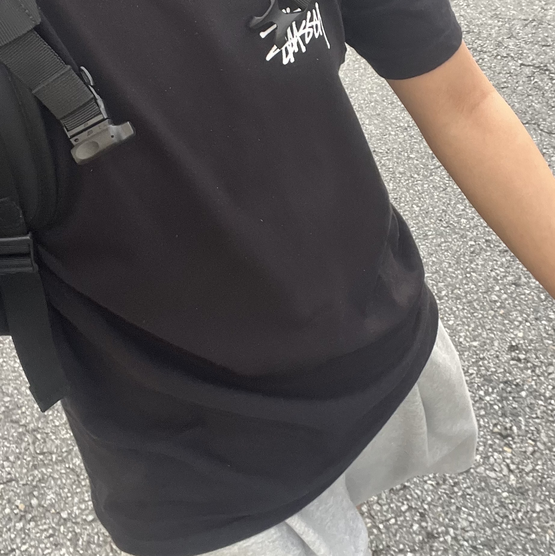 Stussy Basic Stussy T-Shirt Black 2024, 2025 착용 스타일