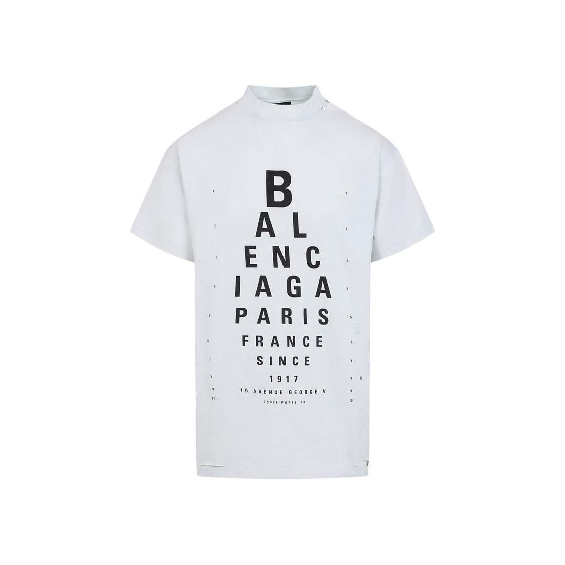 811688TRVU69081 Balenciaga Optical T-Shirt White