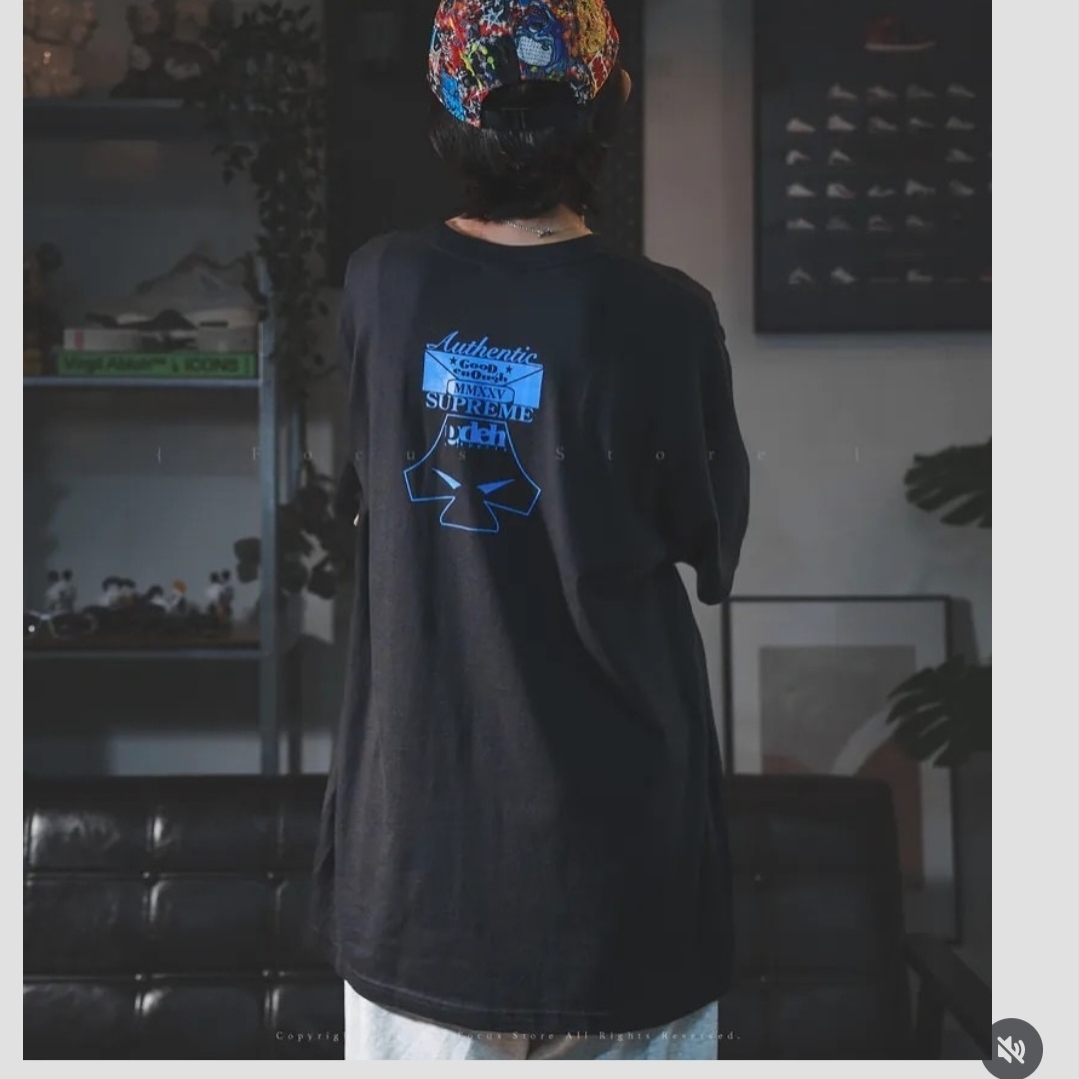 Supreme x GOODENOUGH Device T-Shirt Black - 25SS 착용 스타일 - 3