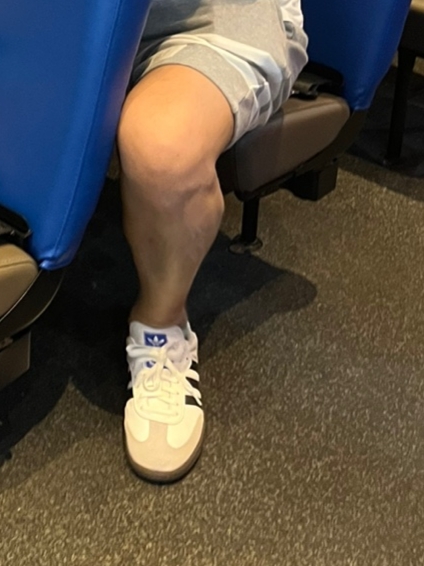 Adidas Samba OG Cloud White 착용 스타일