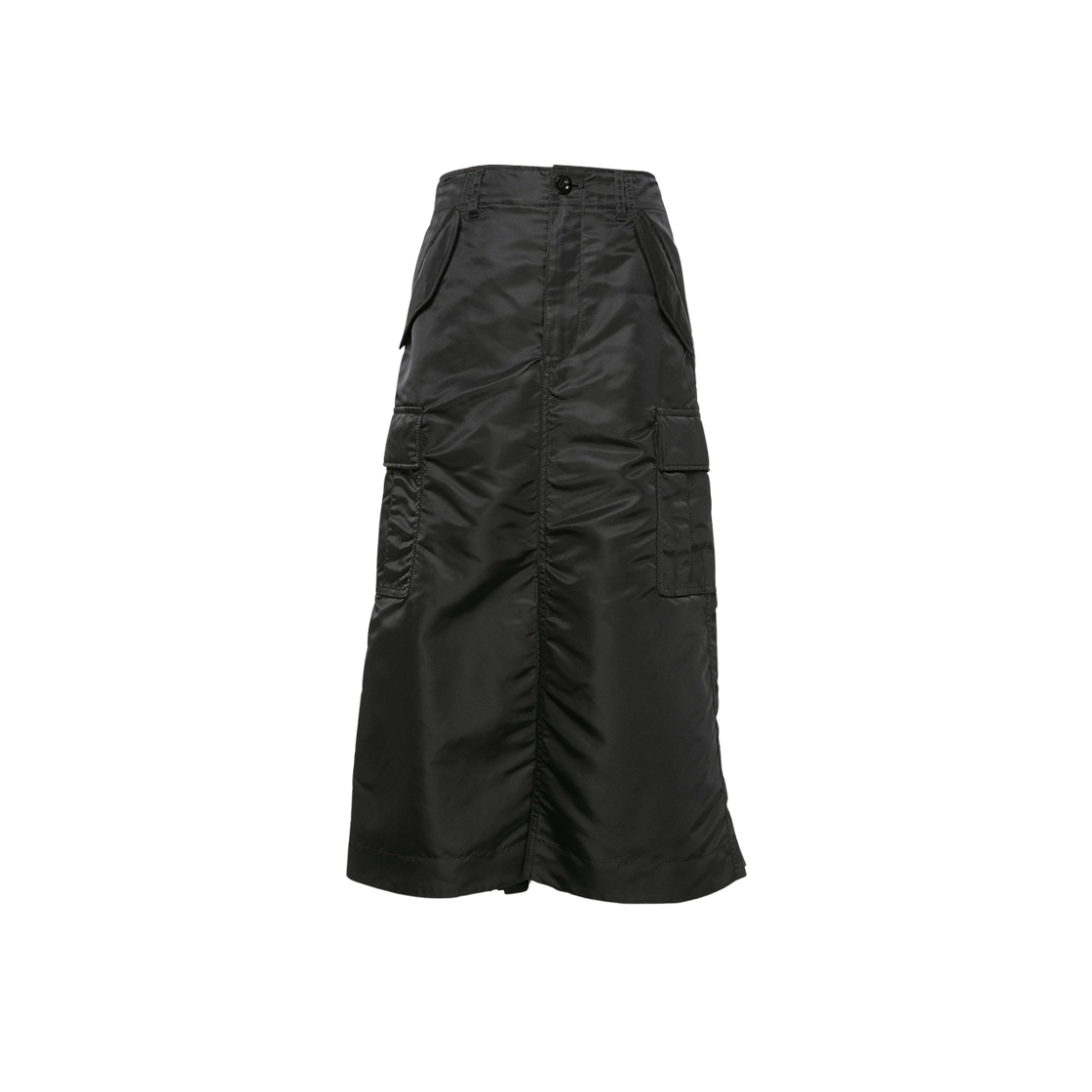 SCW-205-001 (W) Sacai Nylon Twill Skirt Black