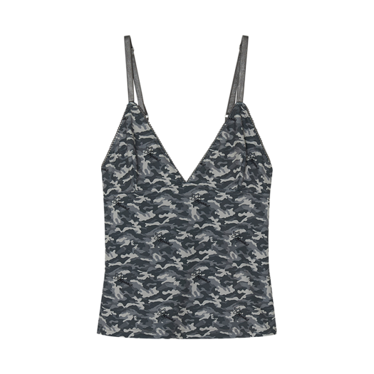 49885 Kashiko Cozy Camisole Top Cool Camo