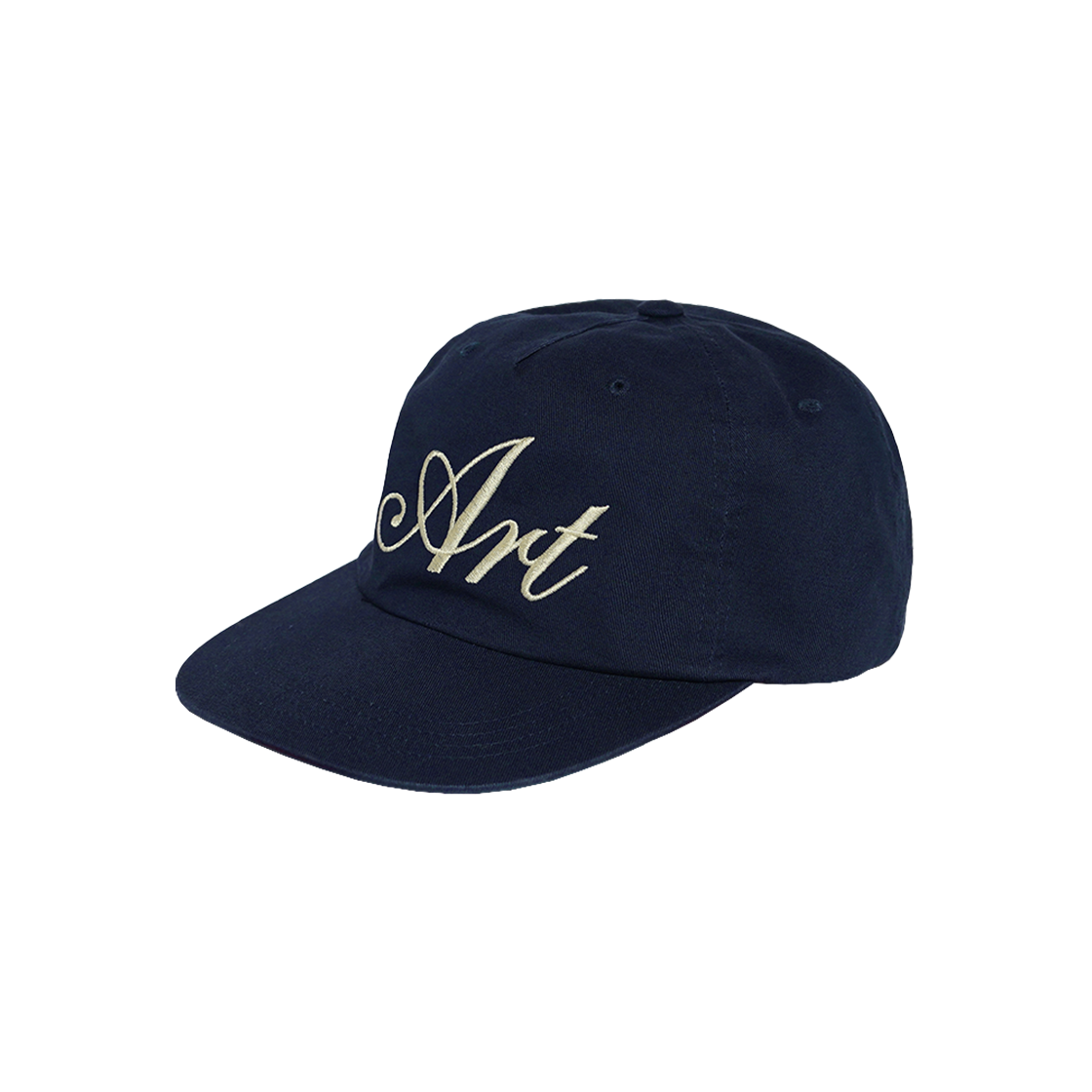 베루툼 아트 로고 바이오 워싱 볼 캡 네이비