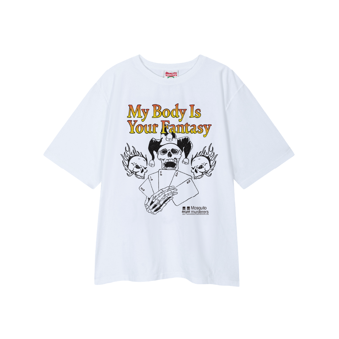 8039334 [프리오더] Mosquito Murderers x 2025 BIFAN My Body Is Your Fantasy T-Shirt