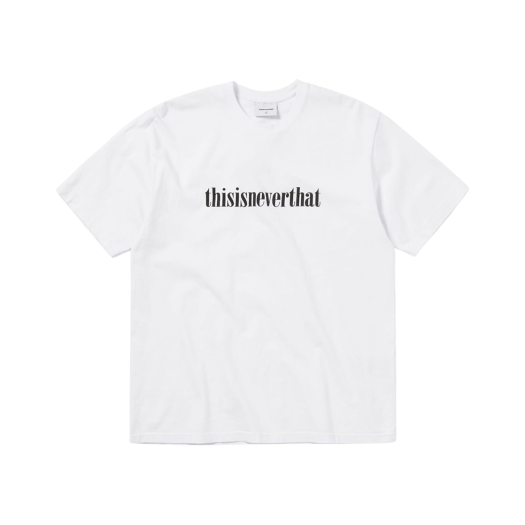 Thisisneverthat Onyx Logo T-Shirt White