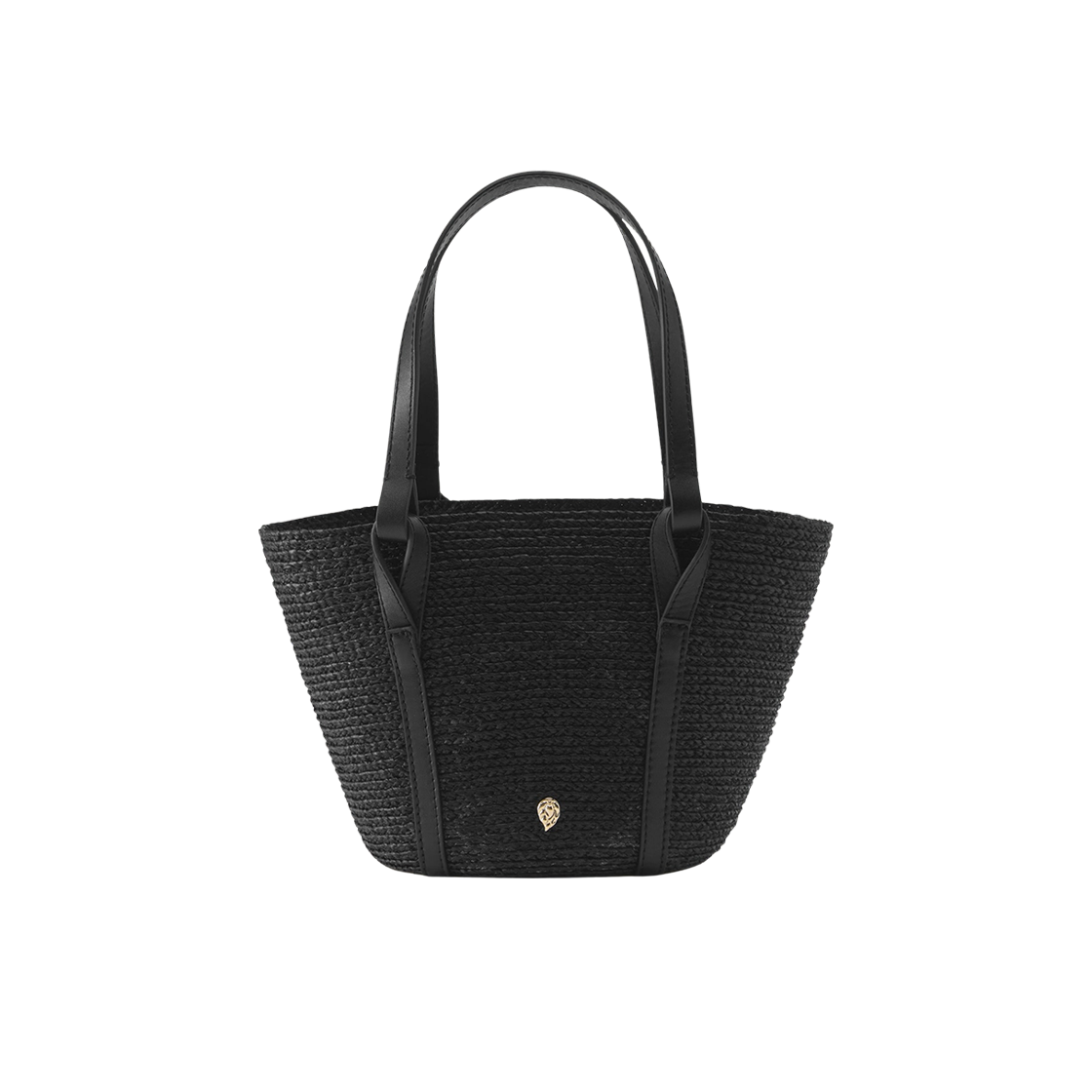 BAG51998 Helen Kaminski Bisou Mini Basket Bag Charcoal Black