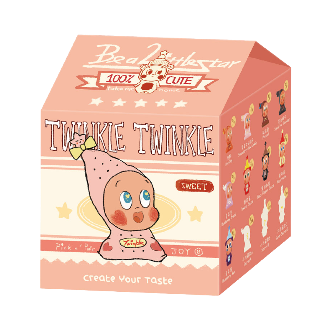 - Pop Mart Twinkle Twinkle Create Your Taste Series Figures Sealed Case (1 Blind Boxes)