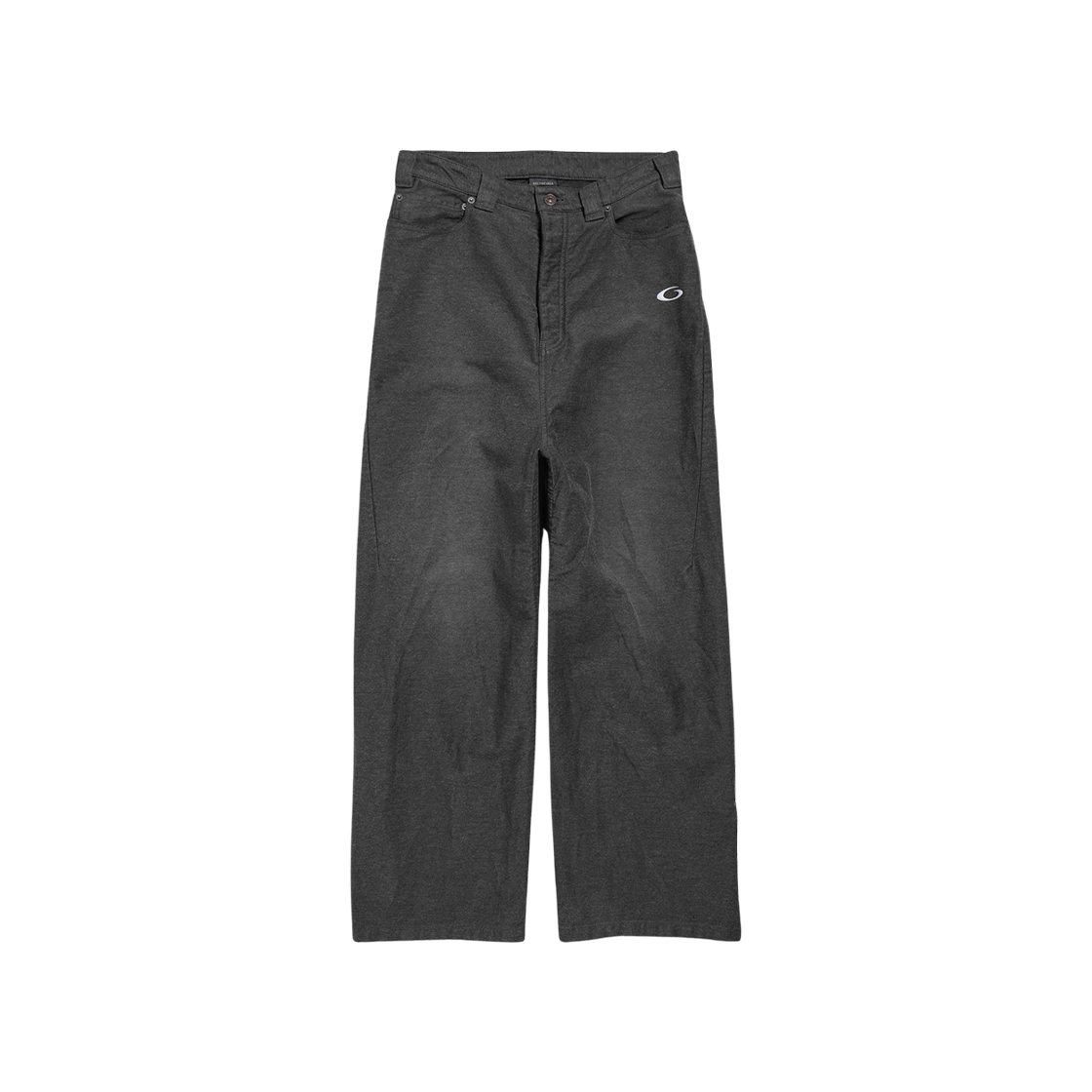 838695TSWB31140 Balenciaga Trompe L'oeil Sweatpants Anthracite