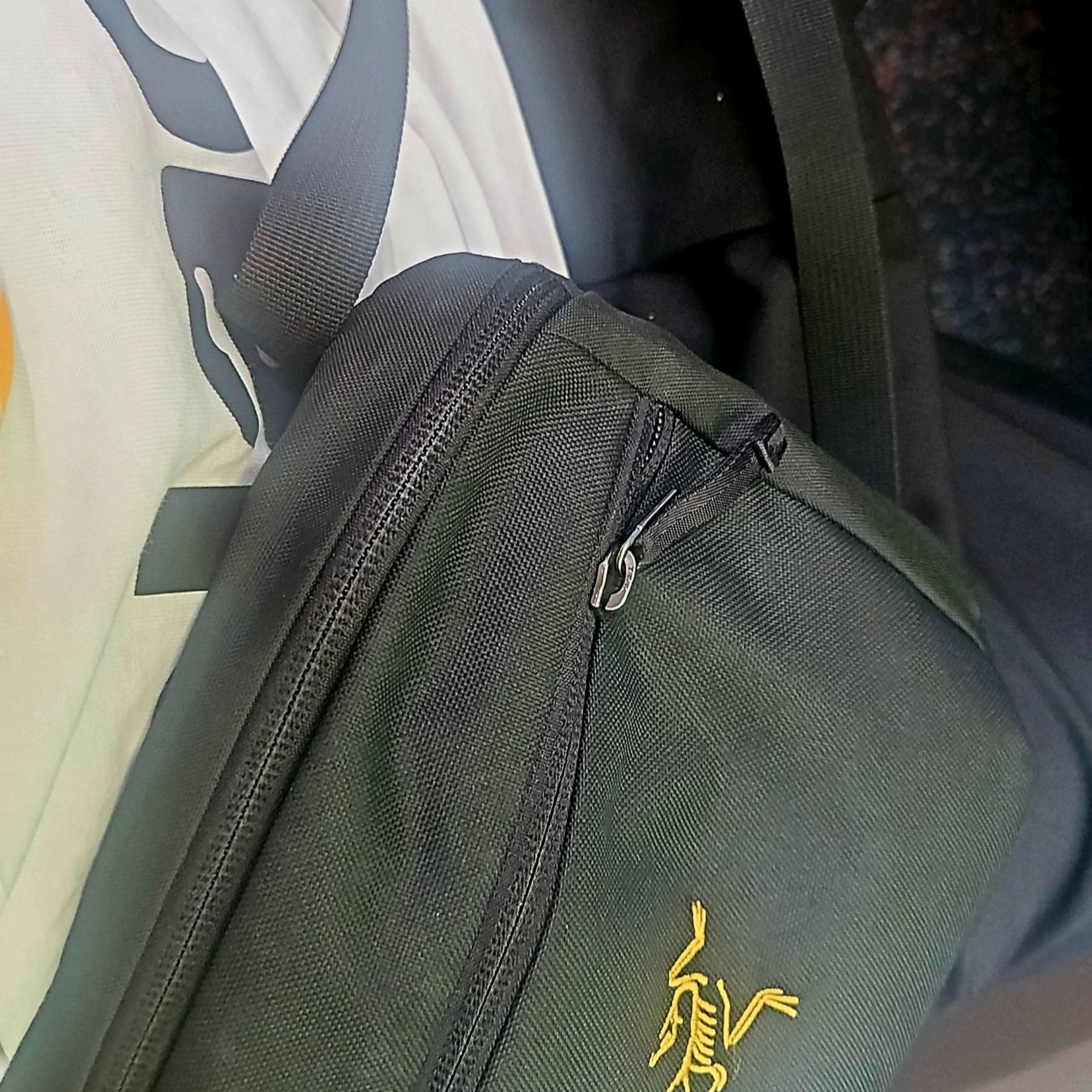 Arc'teryx Mantis 2 Waistpack 24K Black 착용 스타일