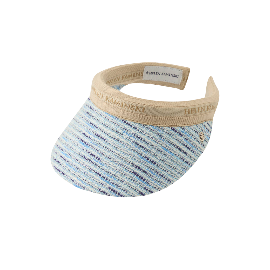 HAT51919 (W) Helen Kaminski Carter Visor Oasis
