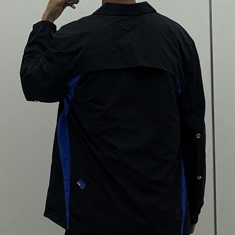 Converse x Ader Error Blazer Jacket Black 착용 스타일 - 4