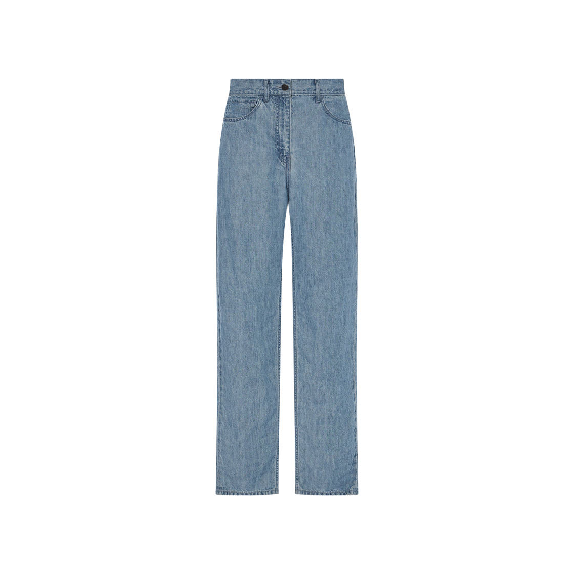 8766W3654BHD (W) The Row Tarley Linen Jeans Bleached