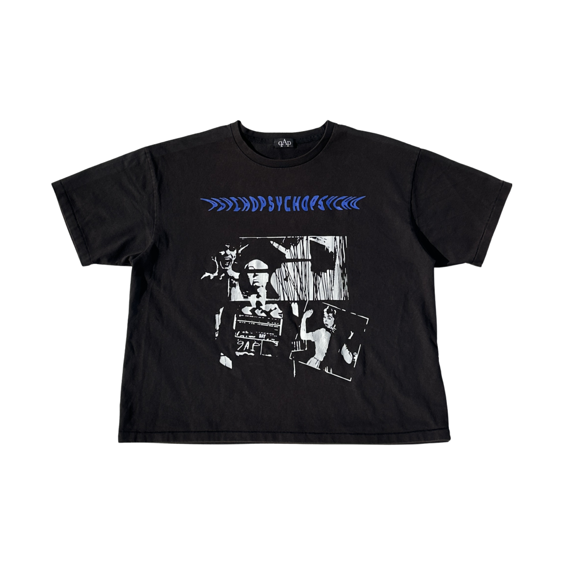 - qAp Psycho T-Shirt Black
