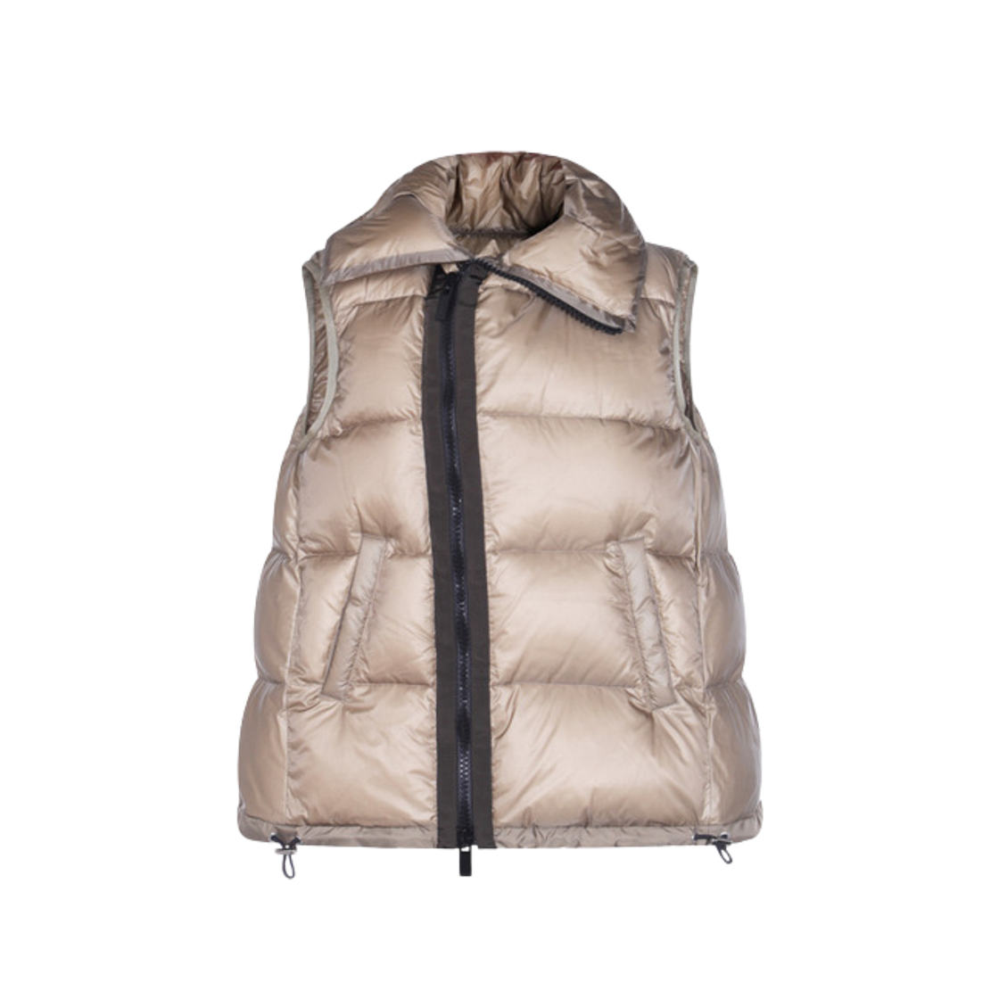 SCW-291-642 (W) Sacai Down Jacket Dark Beige