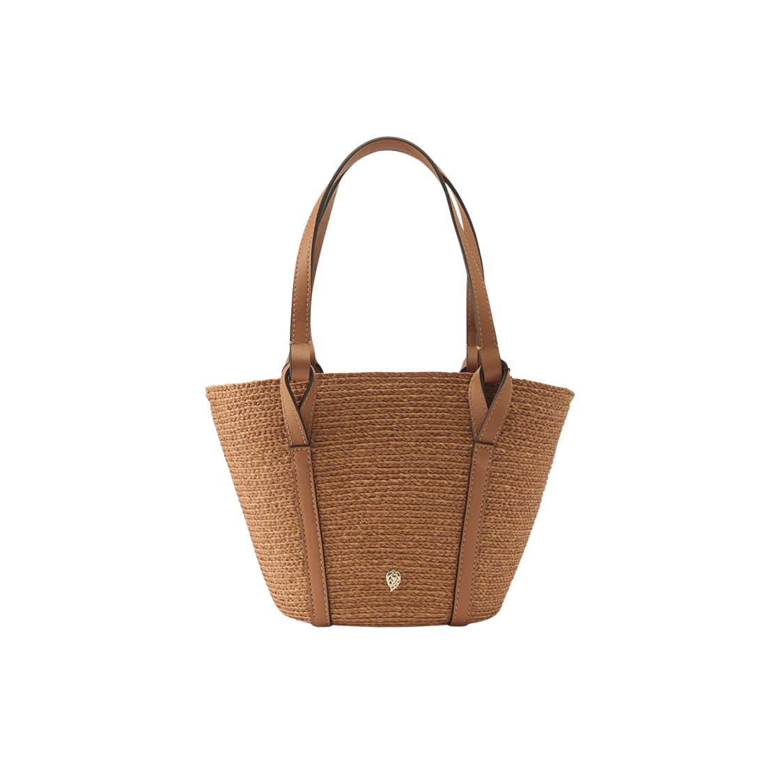 BAG51998 Helen Kaminski Bisou Mini Basket Bag Nougat Caramel