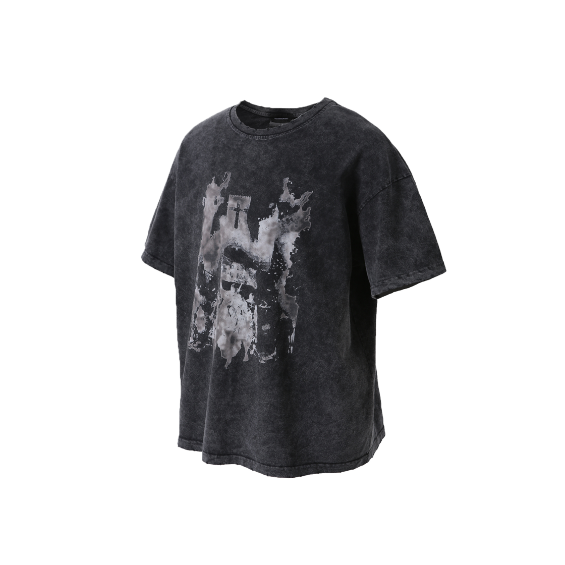 로어링라드 십자군 오버 티셔츠 워시드 블랙(ROARINGRAD Crusader Over T-shirt Washed Black)