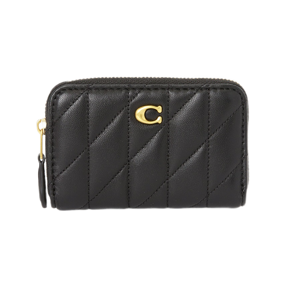 코치 카드 홀더 월렛 블랙(Coach Card Holder Wallet Black)