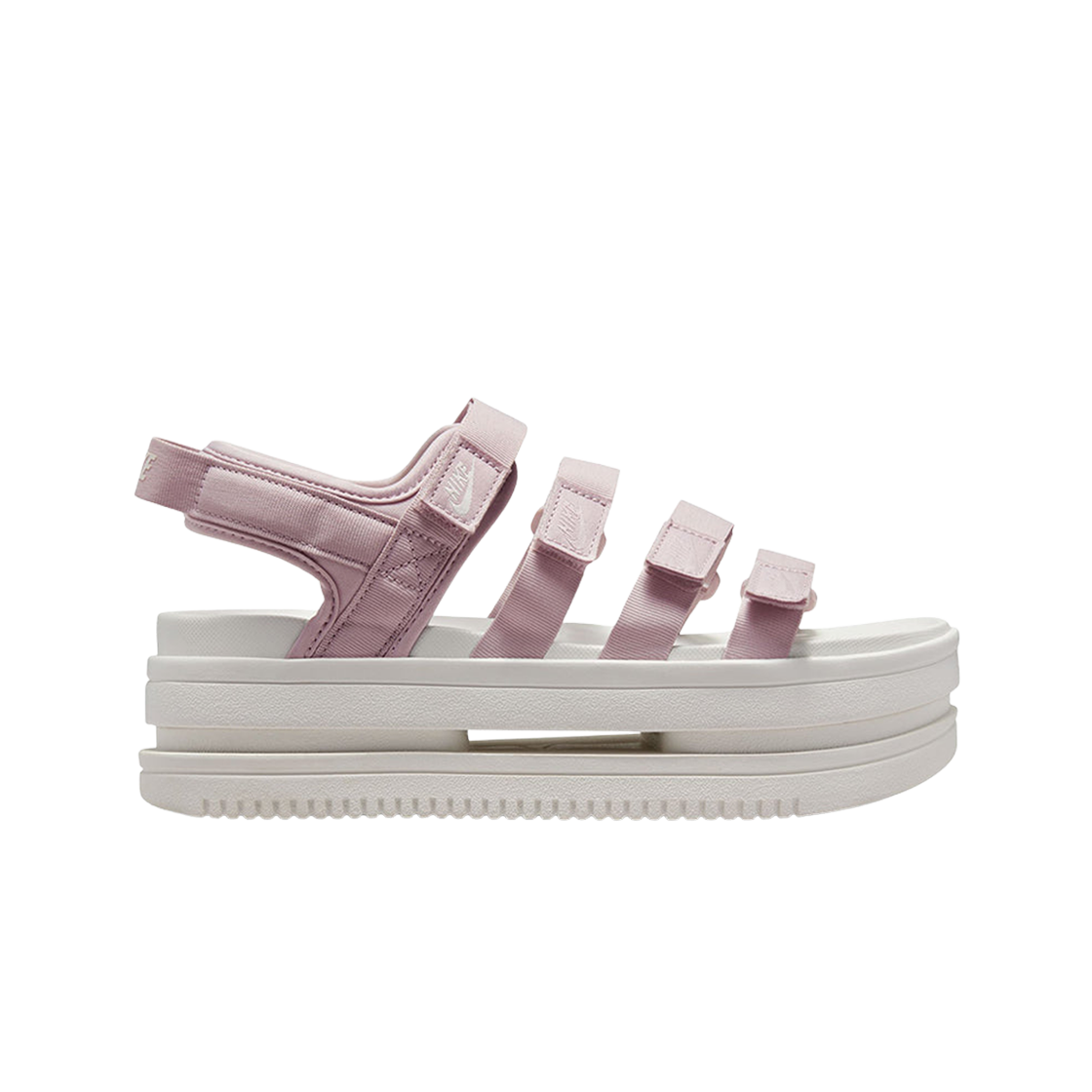 DH0223-005 (W) Nike Icon Classic Sandal Platinum Violet Sail