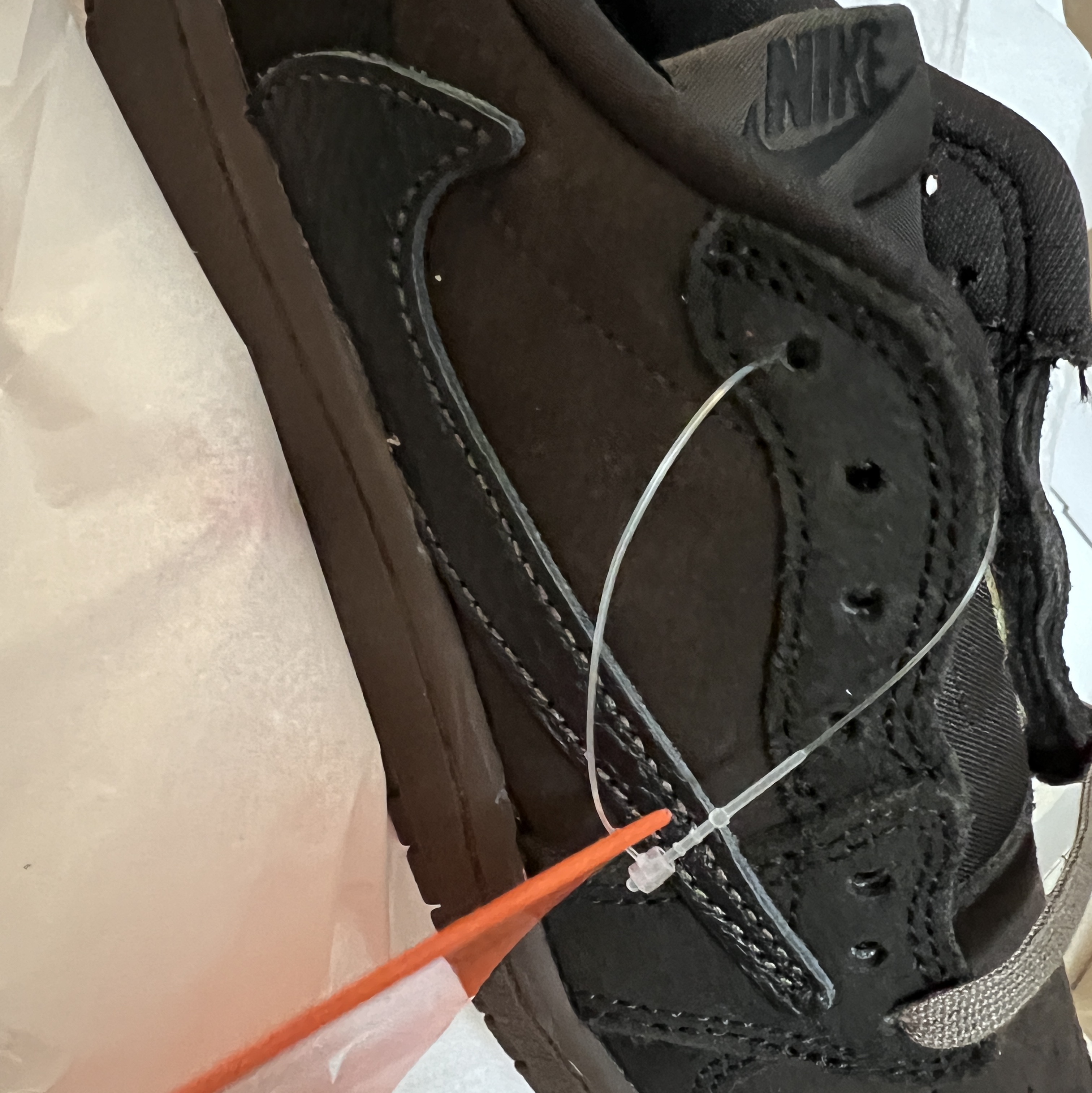 (PS) Jordan 1 x Travis Scott Retro Low OG SP Velvet Brown and Dark Mocha 착용 스타일