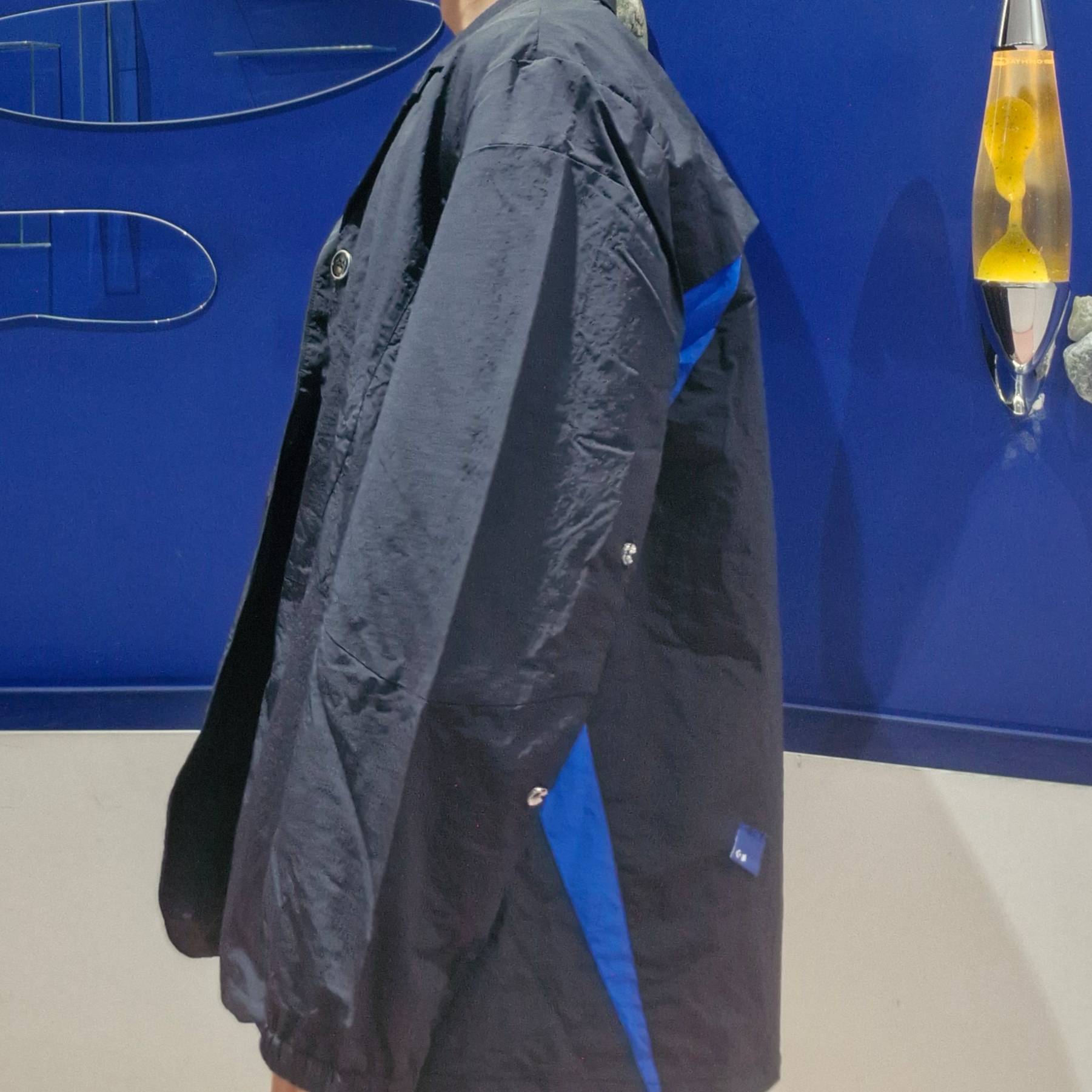 Converse x Ader Error Blazer Jacket Black 착용 스타일 - 3