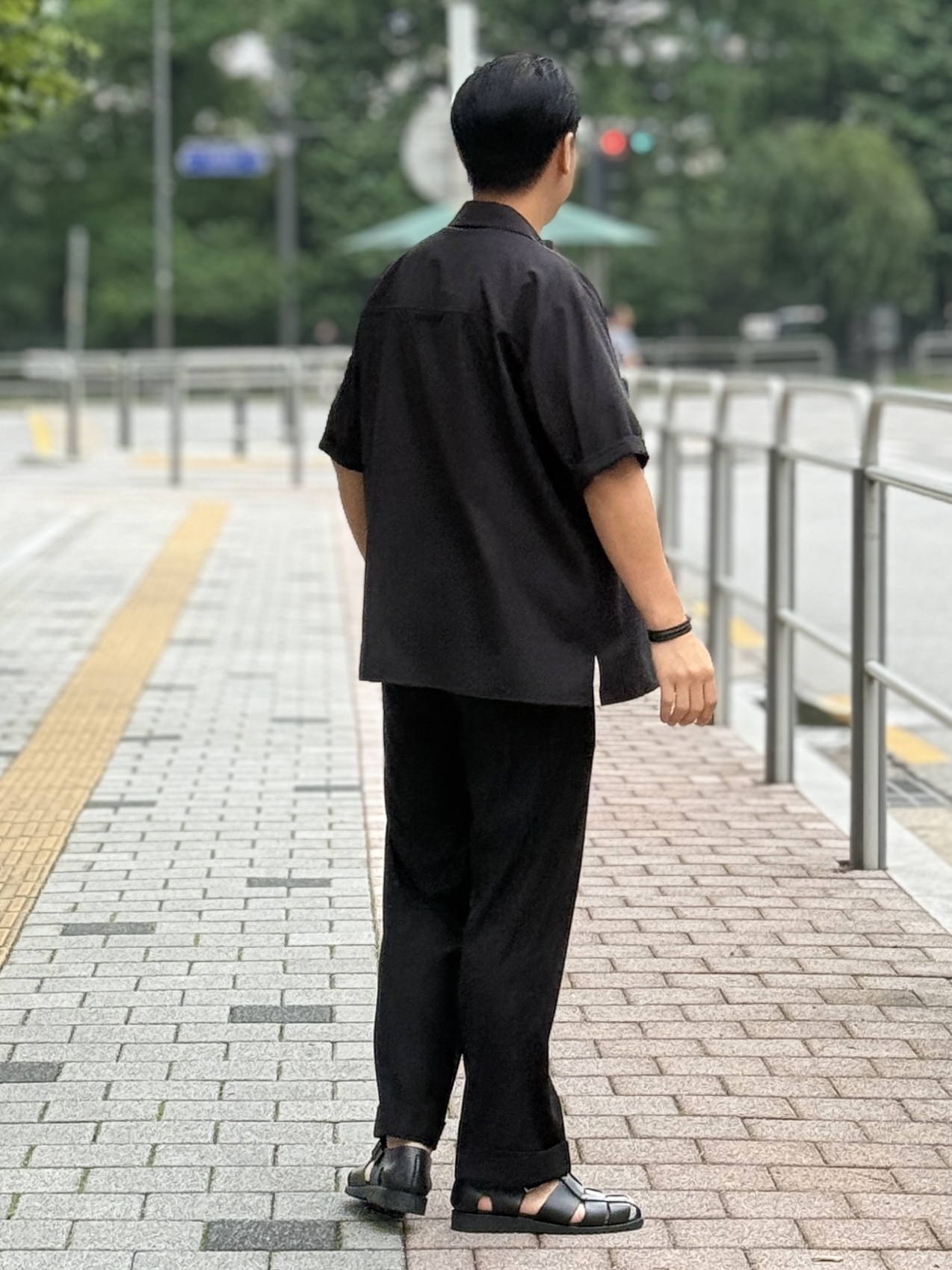 Paraboot Pacific Lisse America 착용 스타일 - 5