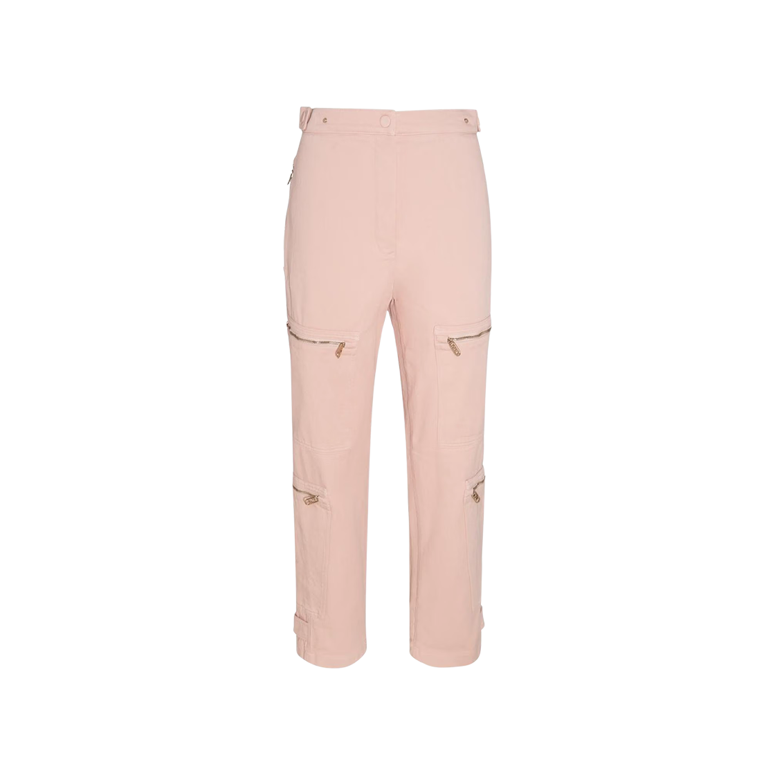 (W) 펜디 코튼 드릴 팬츠 핑크((W) Fendi Cotton Drill Pants Pink)