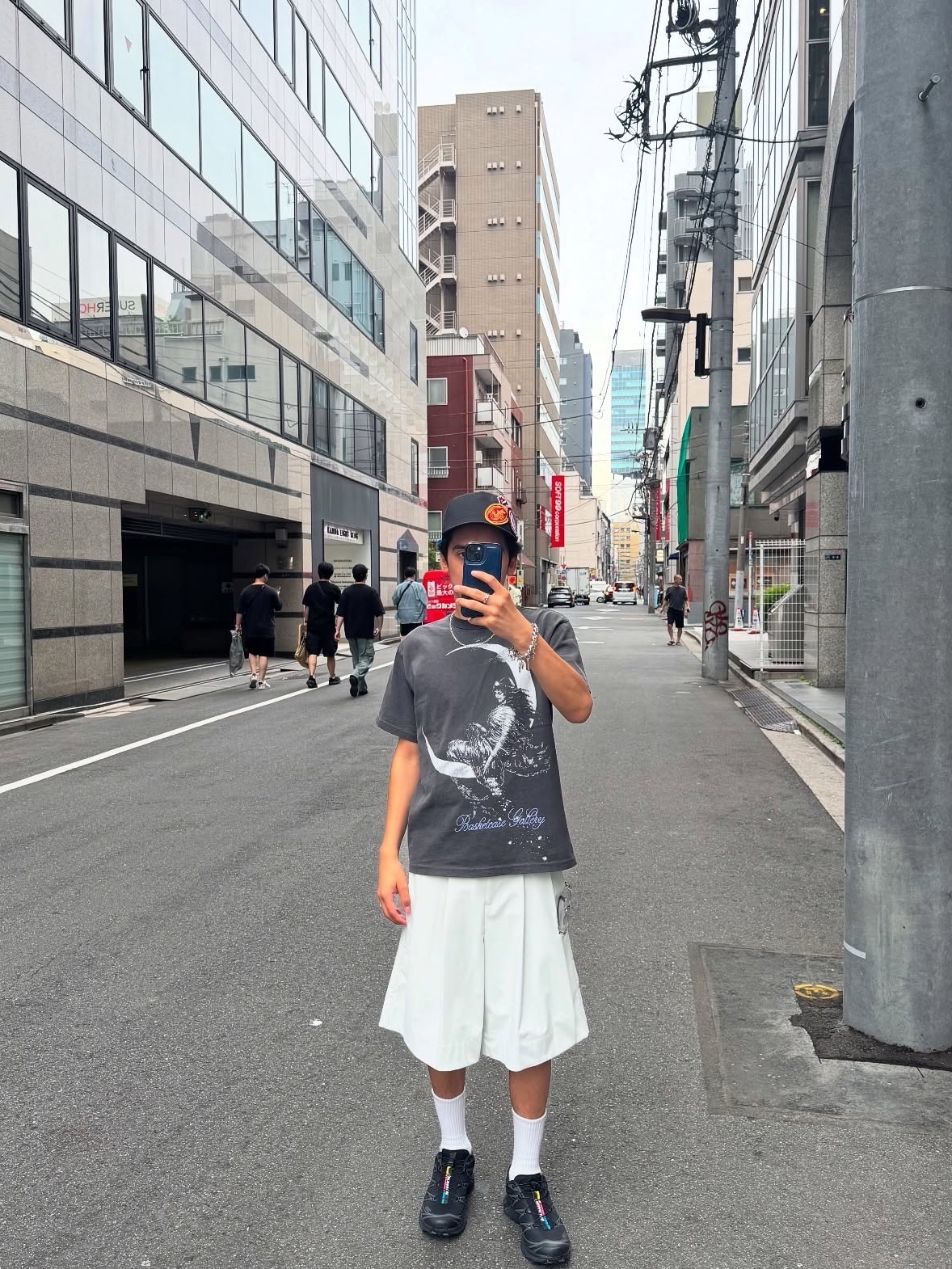 Basketcase Fantasy T-Shirt Vintage Black - 24FW 착용 스타일