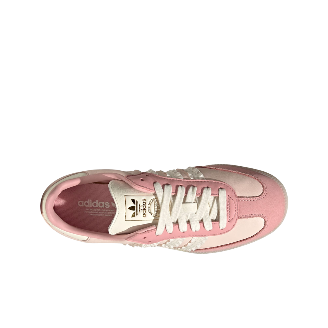 (W) 아디다스 삼바 OG 원더 쿼츠 오프 화이트((W) Adidas Samba OG Wonder Quartz Off White) - 2