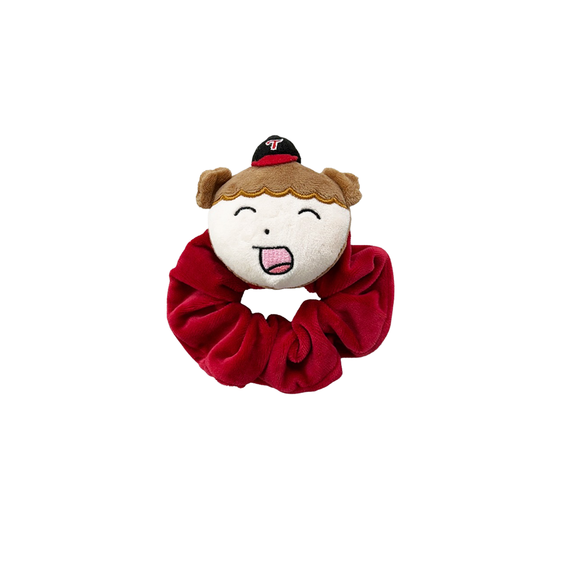 - LG Twins x Maru is a Puppy Scrunchie Red