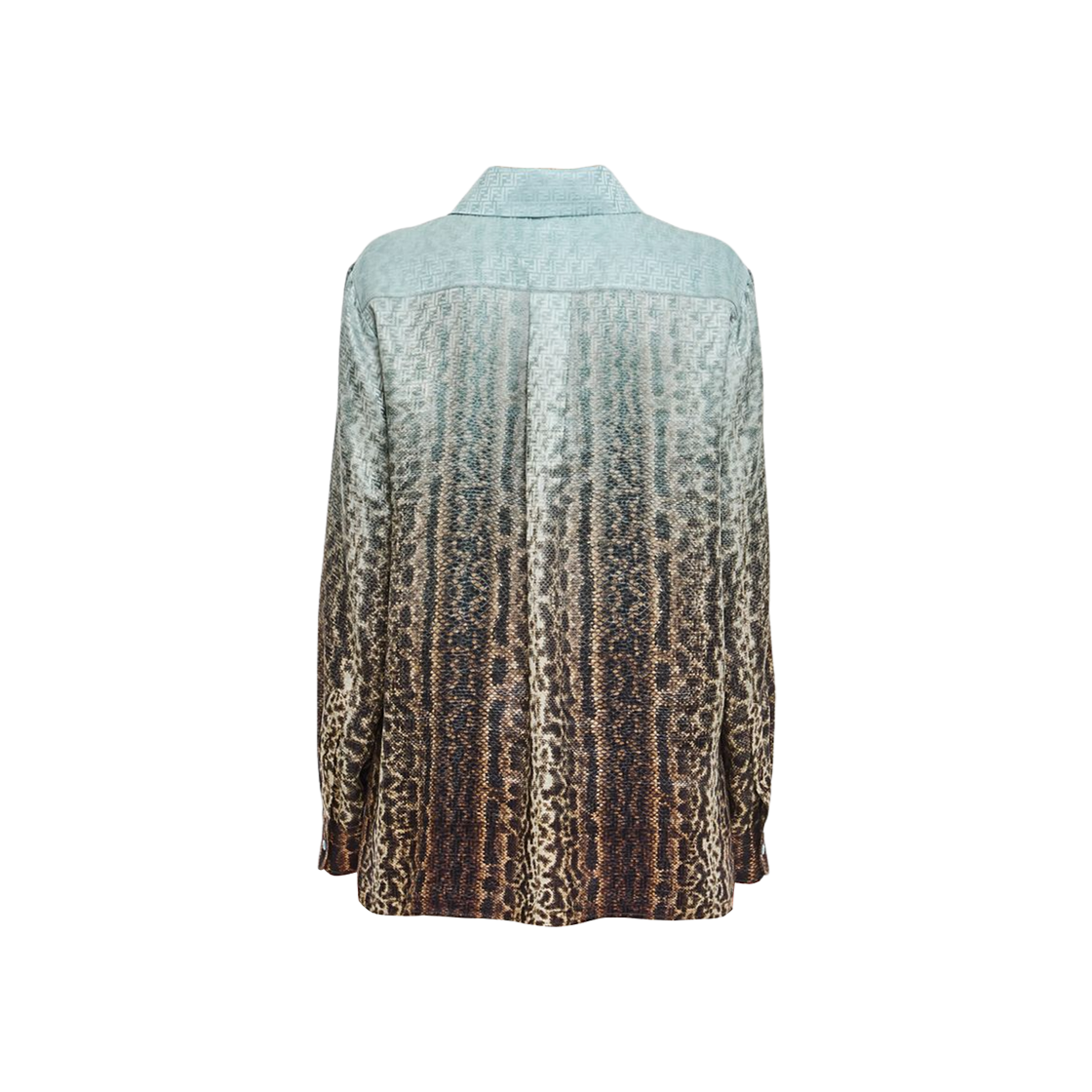 (W) 펜디 실크 셔츠 멀티컬러((W) Fendi Silk Shirt Multicolor) - 2