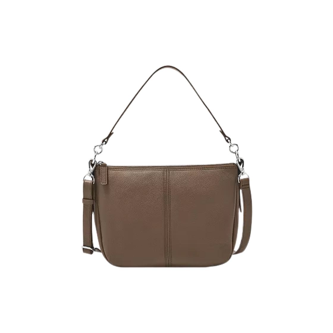 ZB7716793 Fossil Jolie Leather Crossbody Bag Smoke