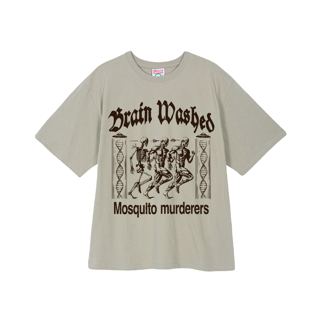 7655656 Mosquito Murderers Brain Washed T-Shirt