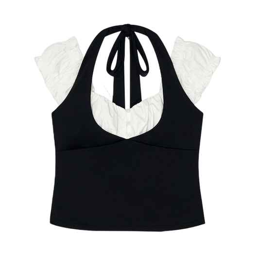 49862 Kashiko Bonnie Halter Top