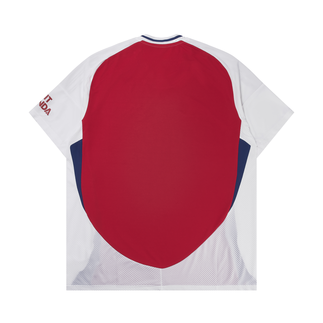 아디다스 아스널 2024/25 홈 저지 배러 스칼렛 화이트 - US 사이즈 (논 마킹 버전)(Adidas Arsenal 2024/25 Home Jersey Better Scarlet White - US Sizing (Non Marking Ver.)) - 2