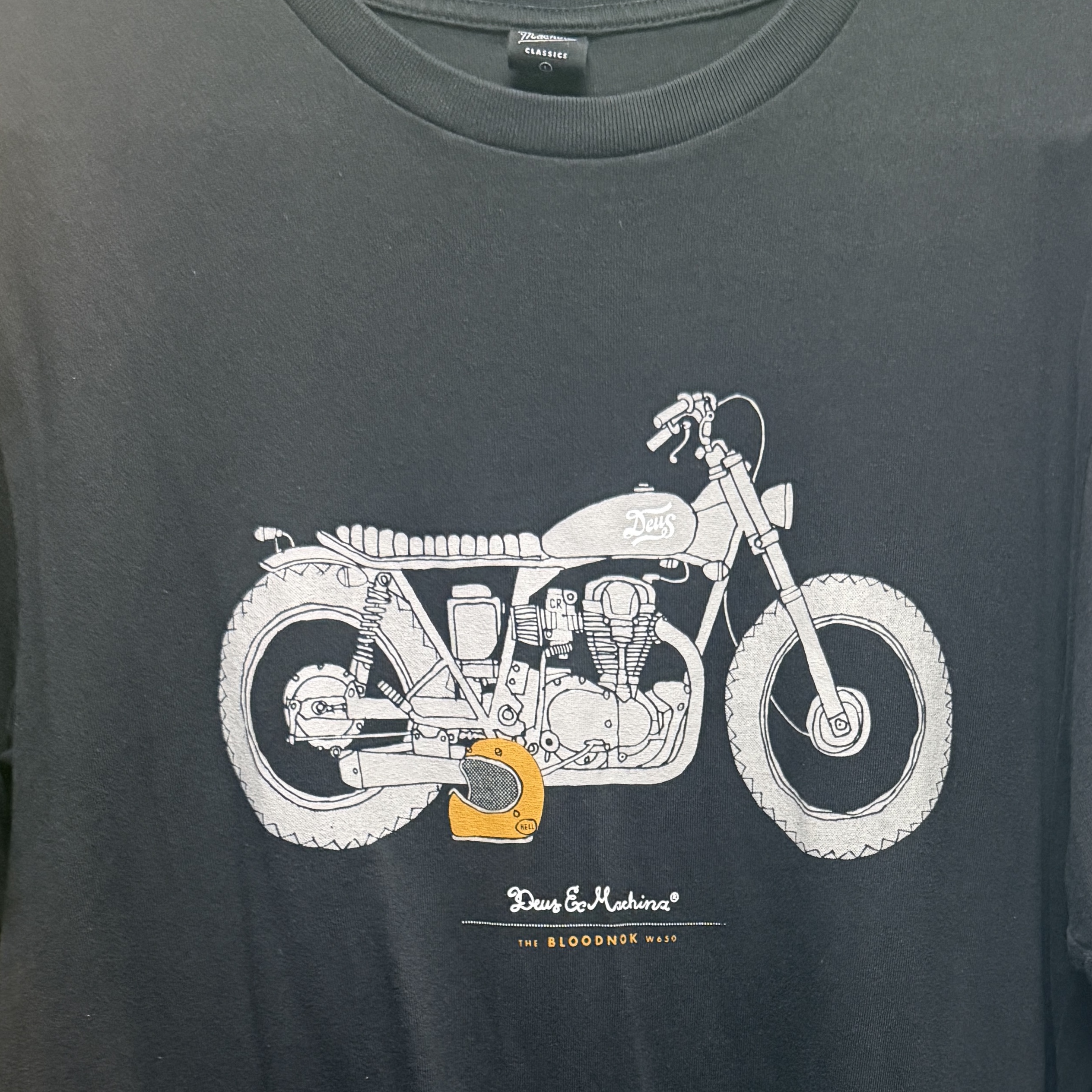 Deus Ex Machina The Bloodnok T-Shirt Black 착용 스타일