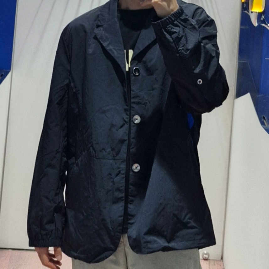 Converse x Ader Error Blazer Jacket Black 착용 스타일 - 6
