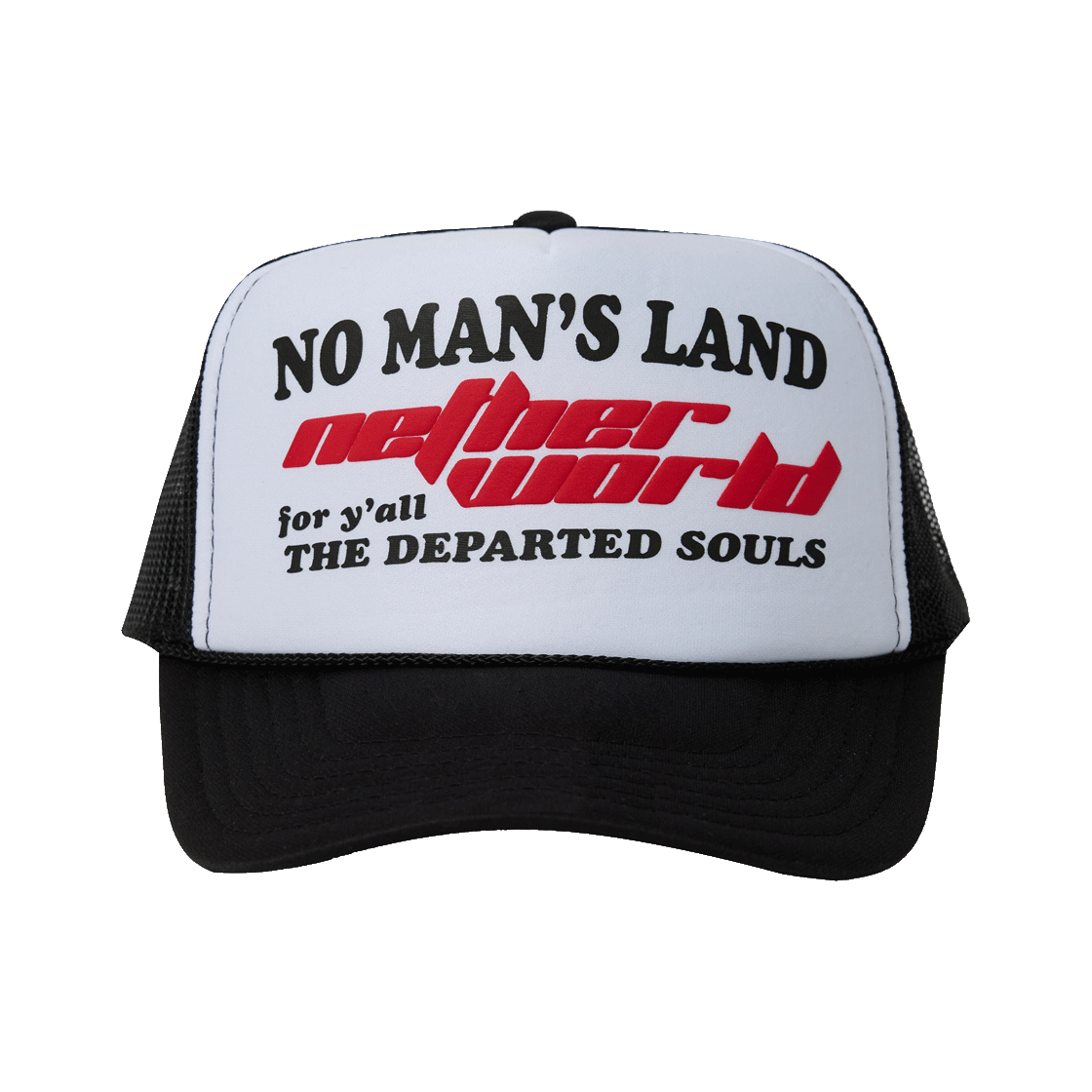 네더월드 노바디 트러커 메쉬캡 블랙(Netherworld Nobody's Trucker Hat Black)