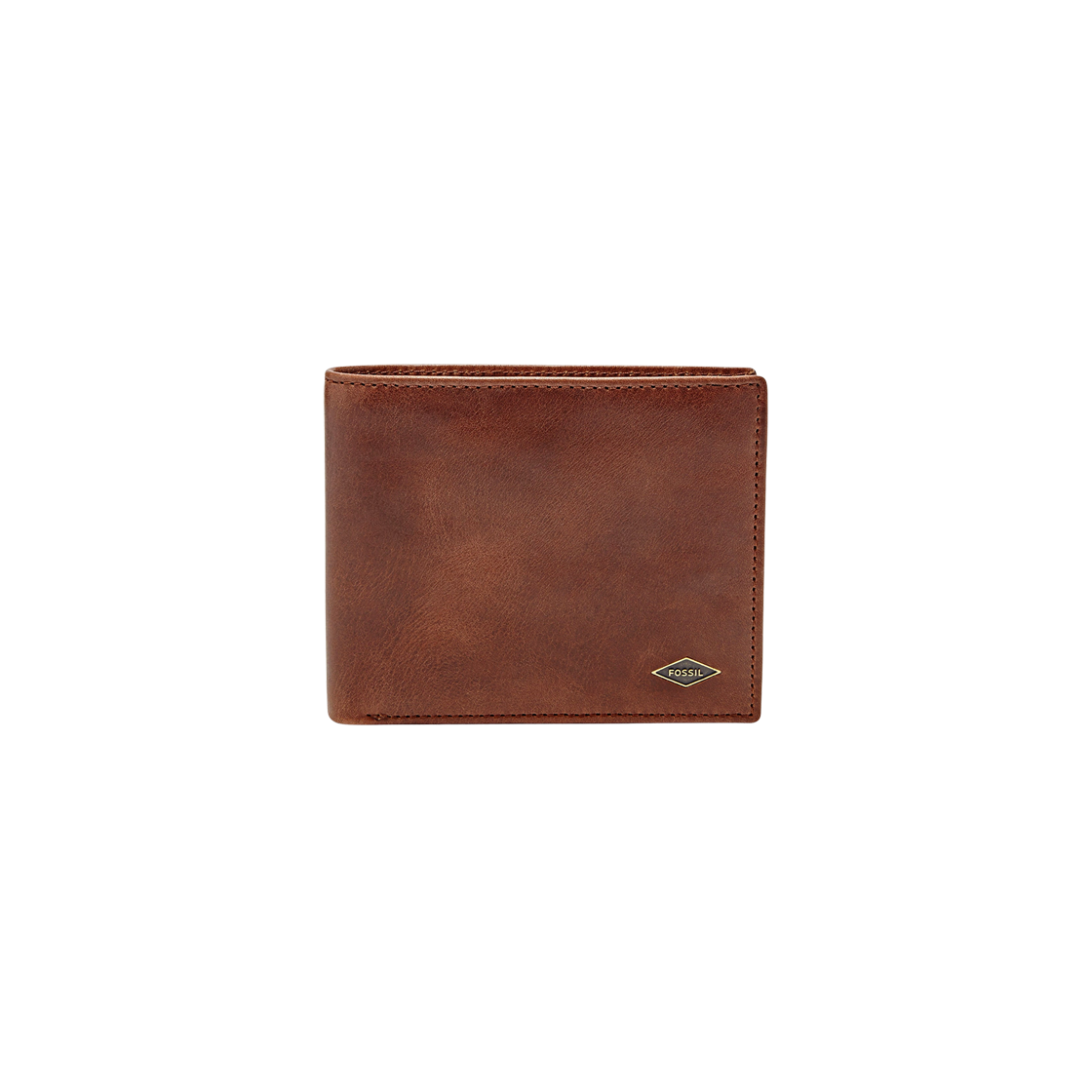 ML3736201 Fossil Ryan RFID Large Coin Pocket Bifold Dark Brown