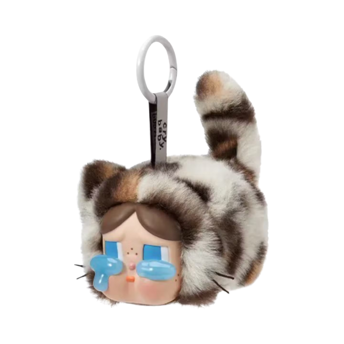 팝마트 크라이베이비 표범 냥이 시리즈 바이닐 플러시 펜던트 빈티지 냥이 (개봉 박스)(Pop Mart Crybaby Wild But Cutie Series Vinyl Plush Pendant Vintage Cutie (Opened Case))
