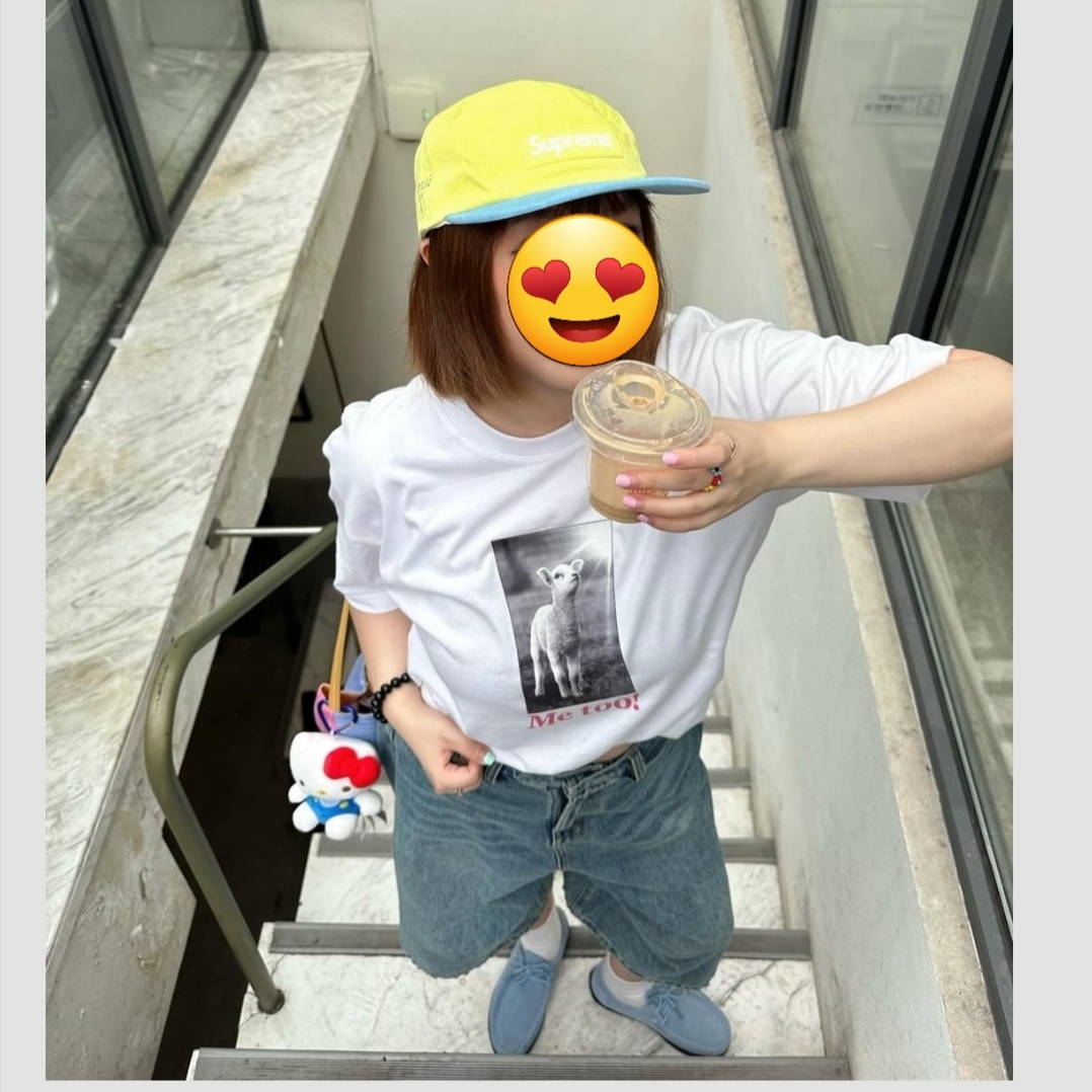 Supreme Ventile Camp Cap Light Yellow - 25SS 착용 스타일 - 4