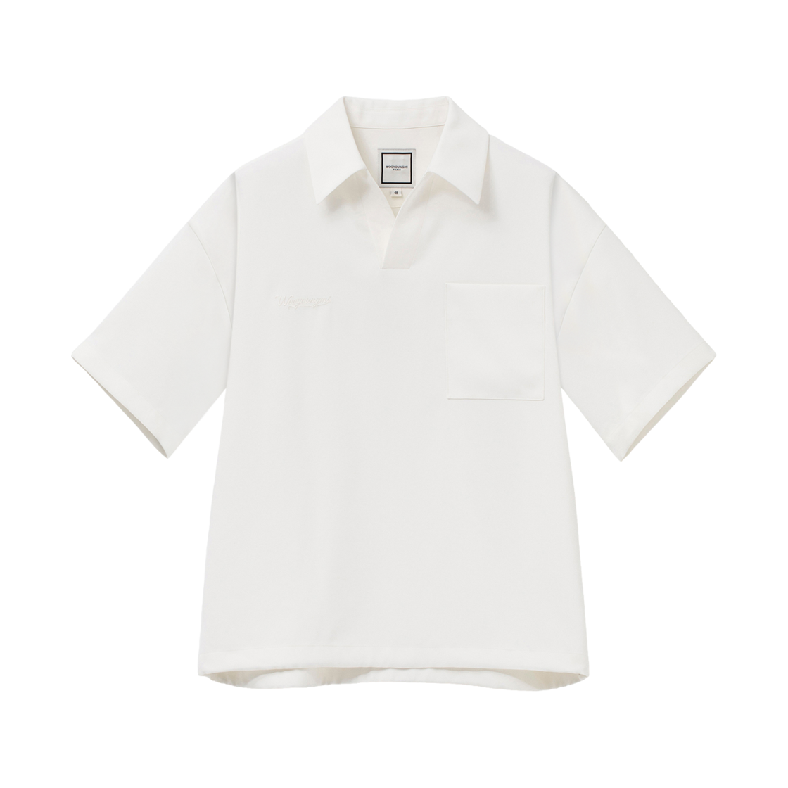 WOOYOUNGMI ウーヨンミ 25SS ライン ステッチ ロゴ T シャツ WOOYOUNGMI(ウーヨンミ) Tシャツ・カットソー(レディース