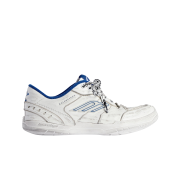 Balenciaga Hamptons Worn Out Sneakers White Dark Blue