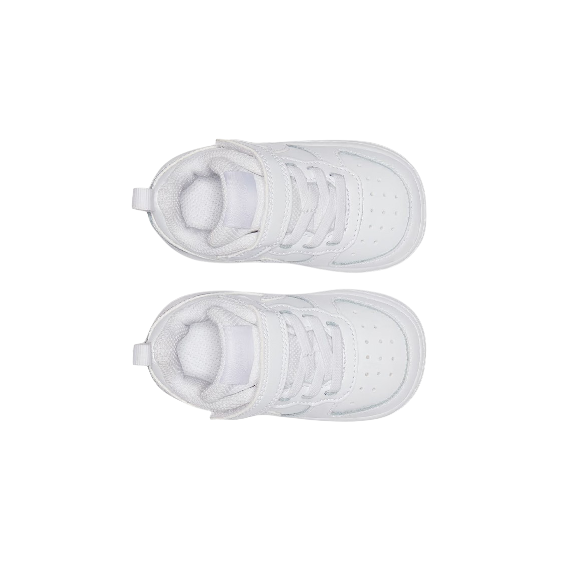 (TD) 나이키 코트 버로우 로우 2 화이트((TD) Nike Court Borough Low 2 White) - 2