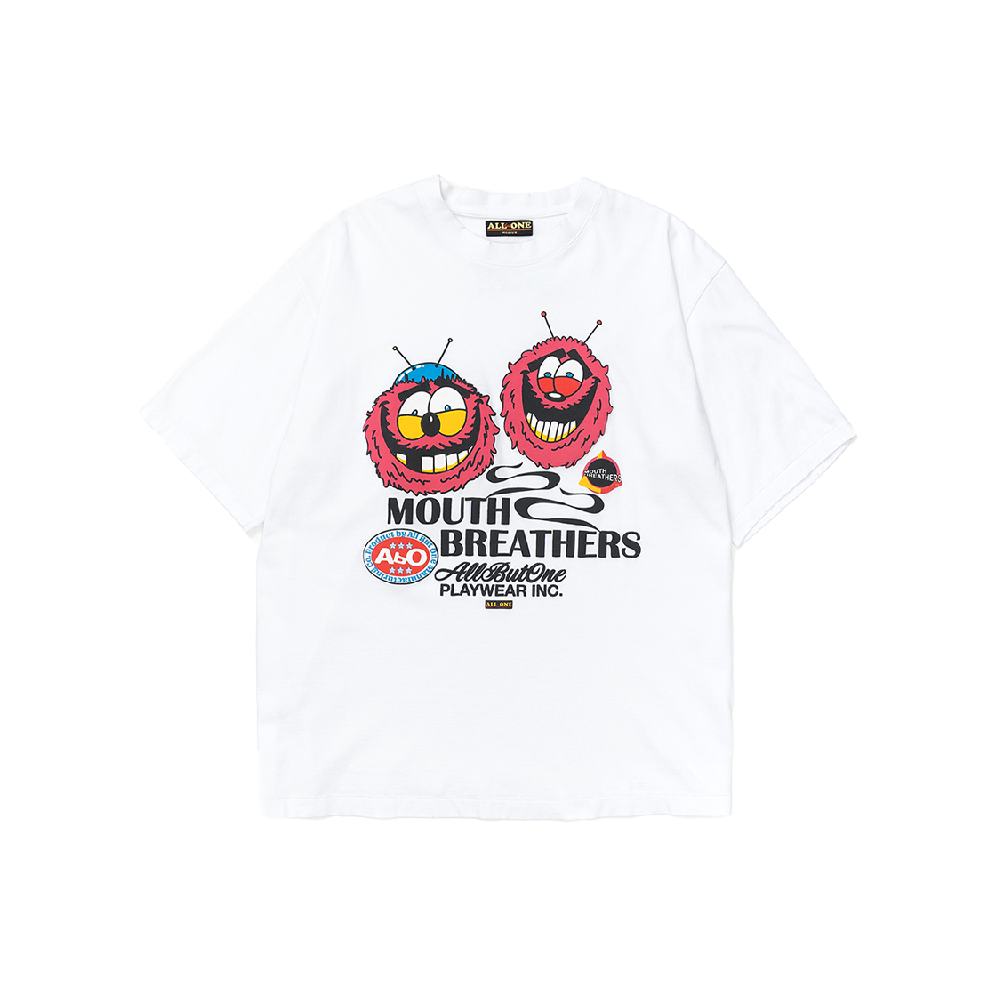 에이비오 올벗원 마우스 브리더스 티 화이트(ABO Mouth Breathers Tee White)