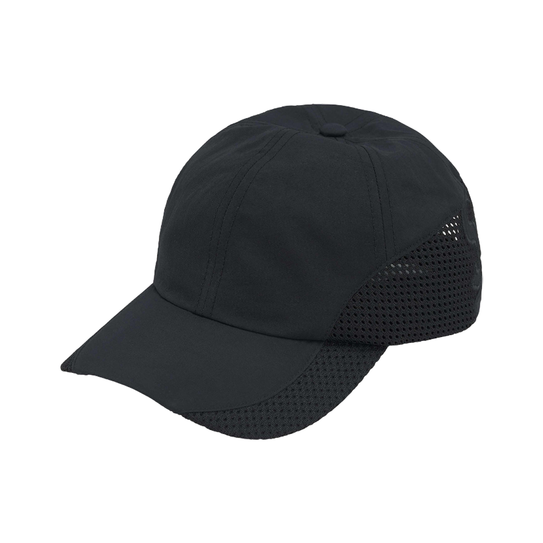 SUPREME x Cordura S Capブラック Supreme Cordura Ripstop S Logo 6-Panel Black - SS23 - US